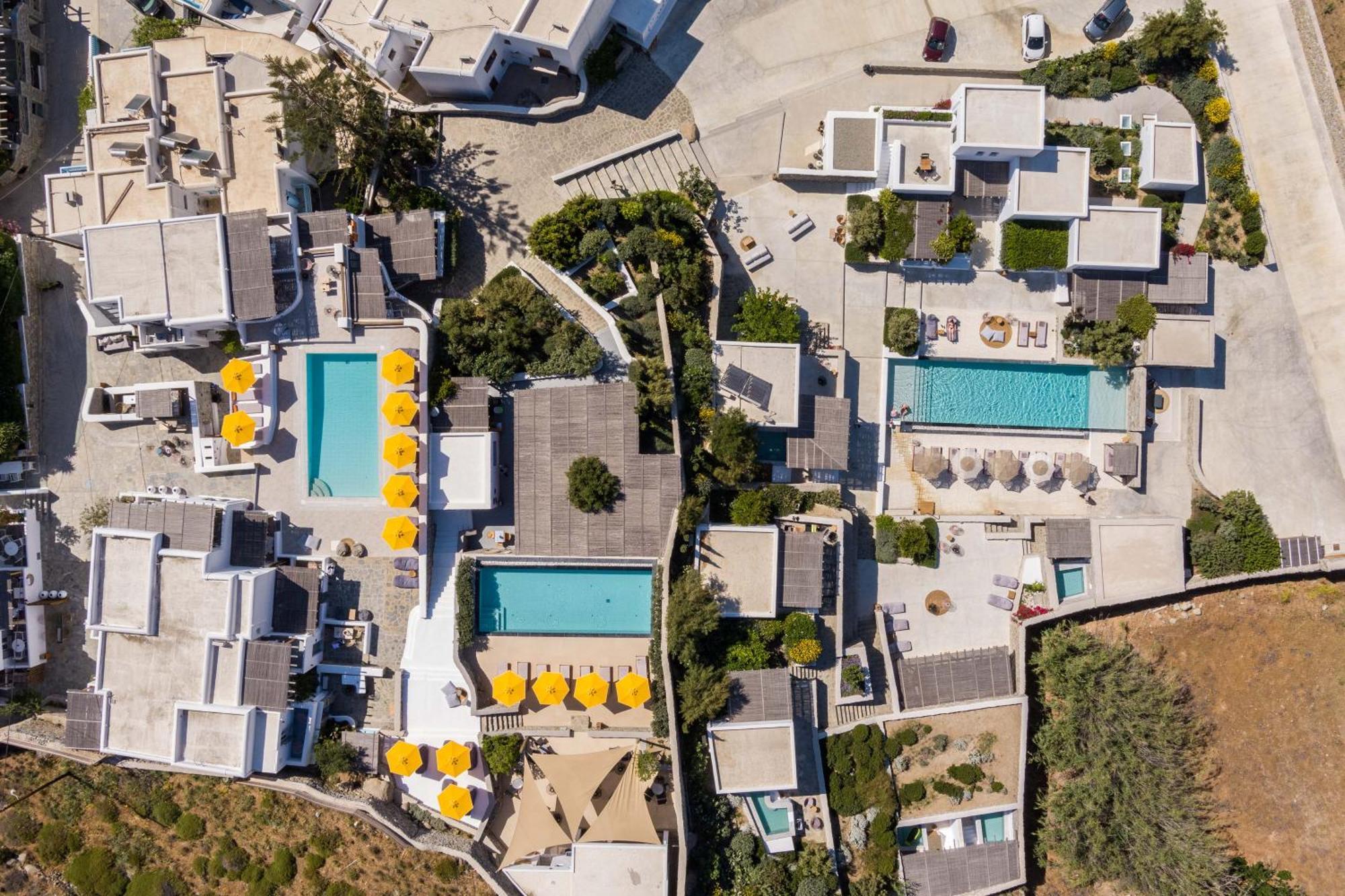 Mykonos Drops Hotel Platys Gialos  ภายนอก รูปภาพ