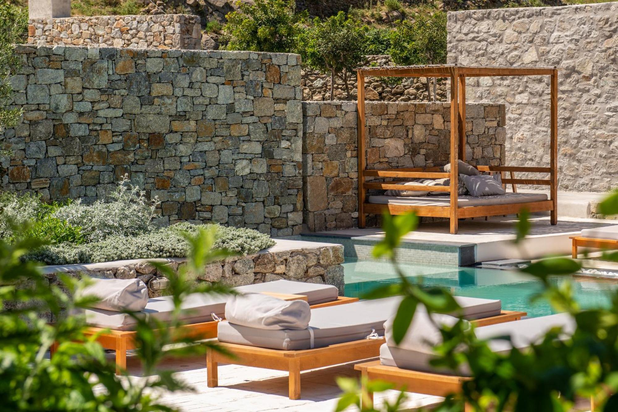 Mykonos Drops Hotel Platys Gialos  ภายนอก รูปภาพ